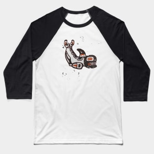 Whale Attack! Baseball T-Shirt